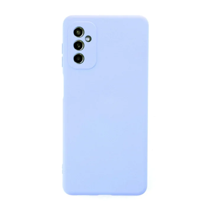 Mey İthalat®  Samsung Galaxy M52 5G Kılıf Nano içi Kadife Silikon - Lila