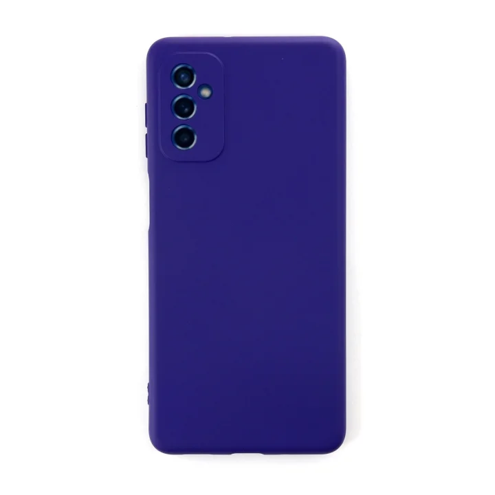 Mey İthalat®  Samsung Galaxy M52 5G Kılıf Nano içi Kadife Silikon - Mor