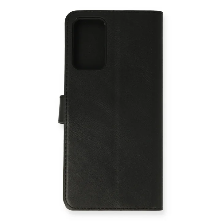 Mey İthalat®  Samsung Galaxy Note 20 Kılıf Trend S Plus Kapaklı Kılıf - Siyah