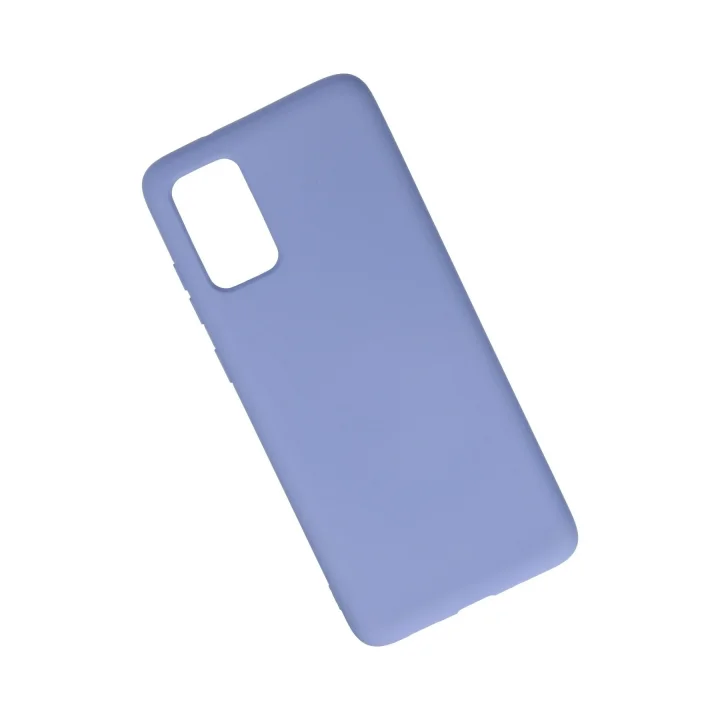 Mey İthalat®  Samsung Galaxy S20 Plus Kılıf Nano içi Kadife Silikon - Lila