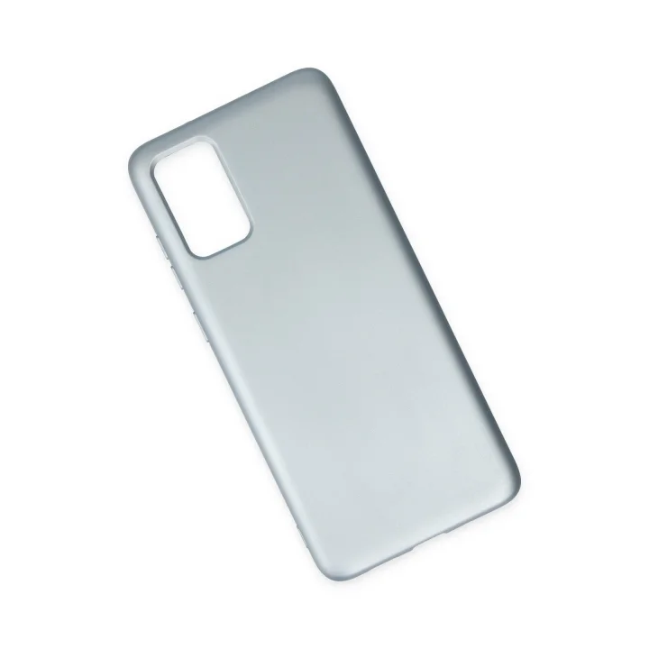 Mey İthalat®  Samsung Galaxy S20 Plus Kılıf Nano içi Kadife Silikon - Sky Blue