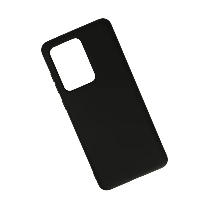 Mey İthalat®  Samsung Galaxy S20 Ultra Kılıf Nano içi Kadife Silikon - Siyah
