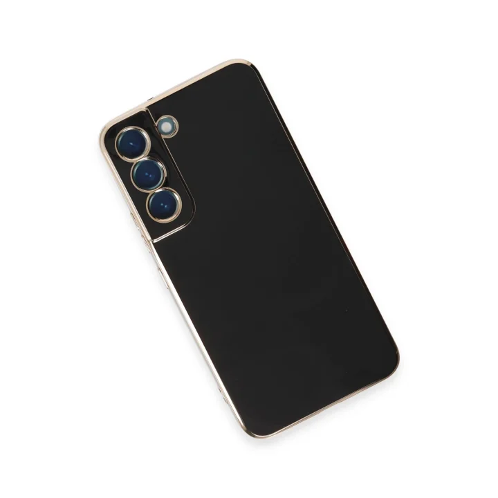 Mey İthalat®  Samsung Galaxy S21 Kılıf Volet Silikon - Siyah