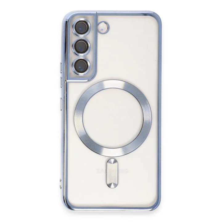 Mey İthalat®  Samsung Galaxy S22 Kılıf Kross Magneticsafe Kapak - Sierra Blue
