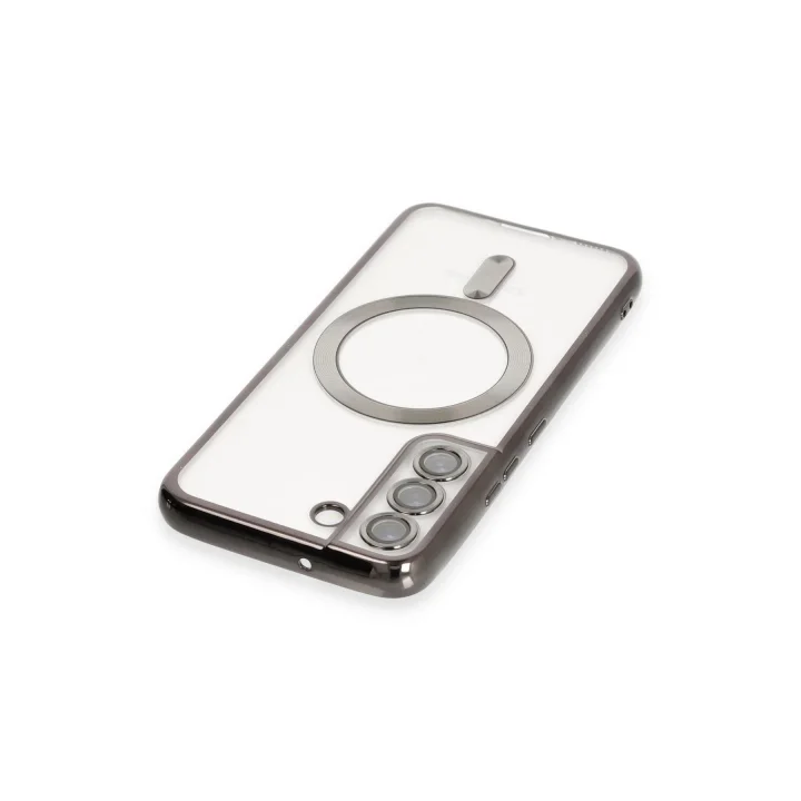 Mey İthalat®  Samsung Galaxy S22 Kılıf Kross Magneticsafe Kapak - Siyah