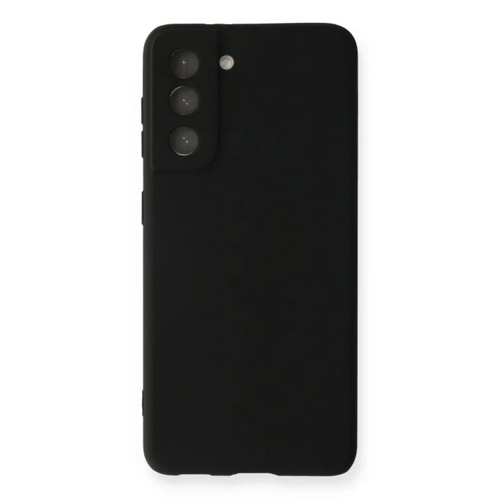 Mey İthalat®  Samsung Galaxy S22 Plus Kılıf First Silikon - Siyah