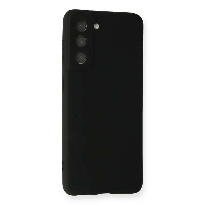 Mey İthalat®  Samsung Galaxy S22 Plus Kılıf First Silikon - Siyah