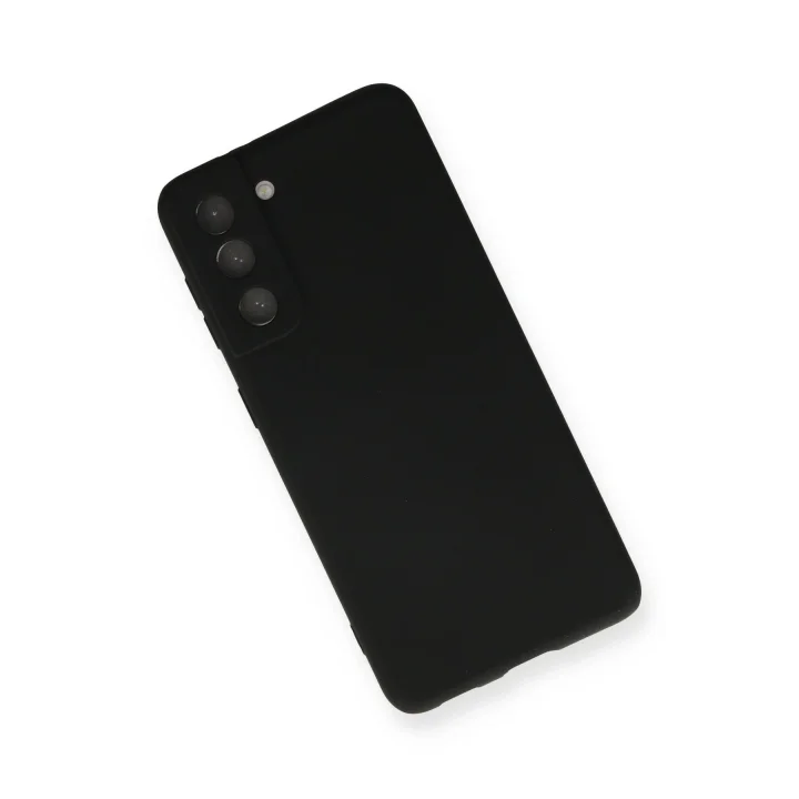 Mey İthalat®  Samsung Galaxy S22 Plus Kılıf First Silikon - Siyah