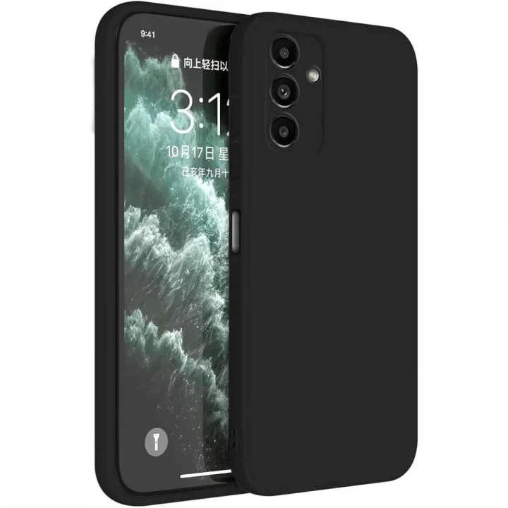 Mey İthalat®  Samsung Galaxy S23 FE Kılıf First Silikon - Siyah