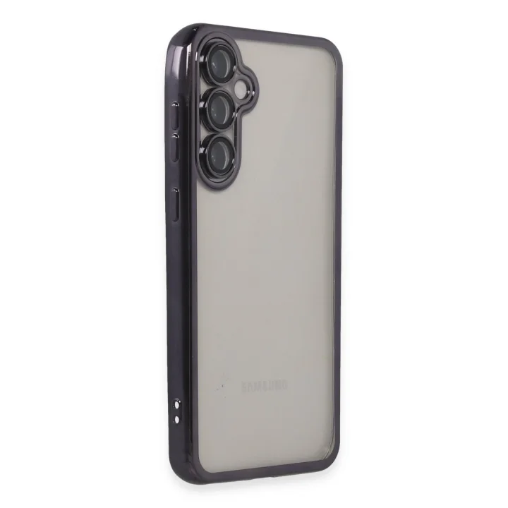 Mey İthalat®  Samsung Galaxy S23 FE Kılıf  Lensli Silikon - Mor