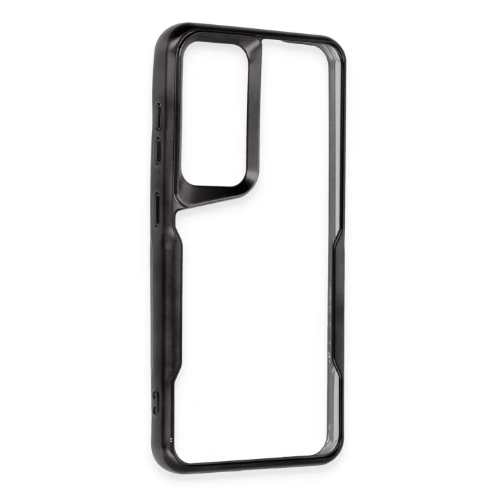 Mey İthalat®  Samsung Galaxy S23 Kılıf Boyi Silikon Kapak - Siyah