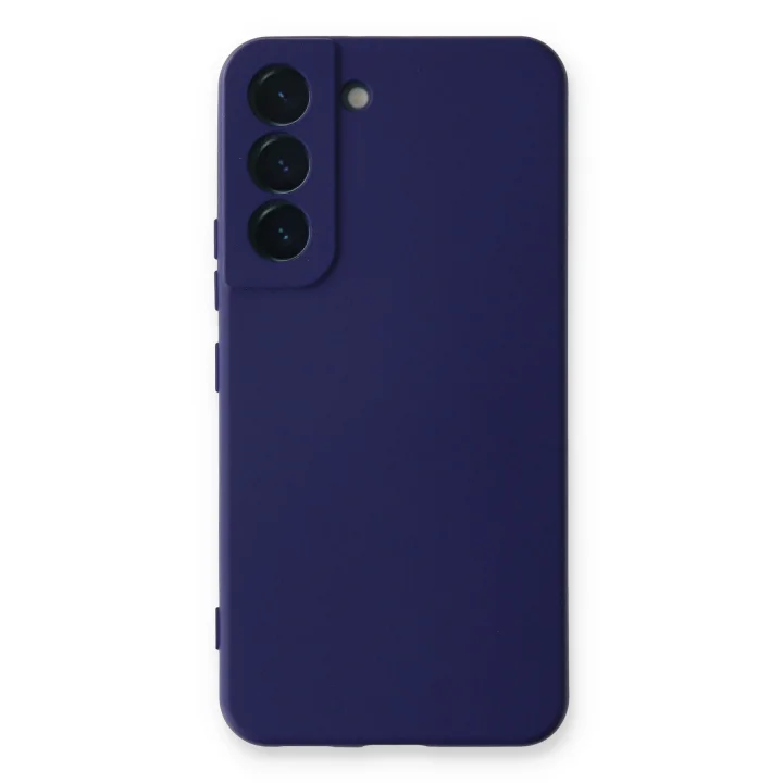 Mey İthalat®  Samsung Galaxy S23 Kılıf Nano içi Kadife Silikon - Mor