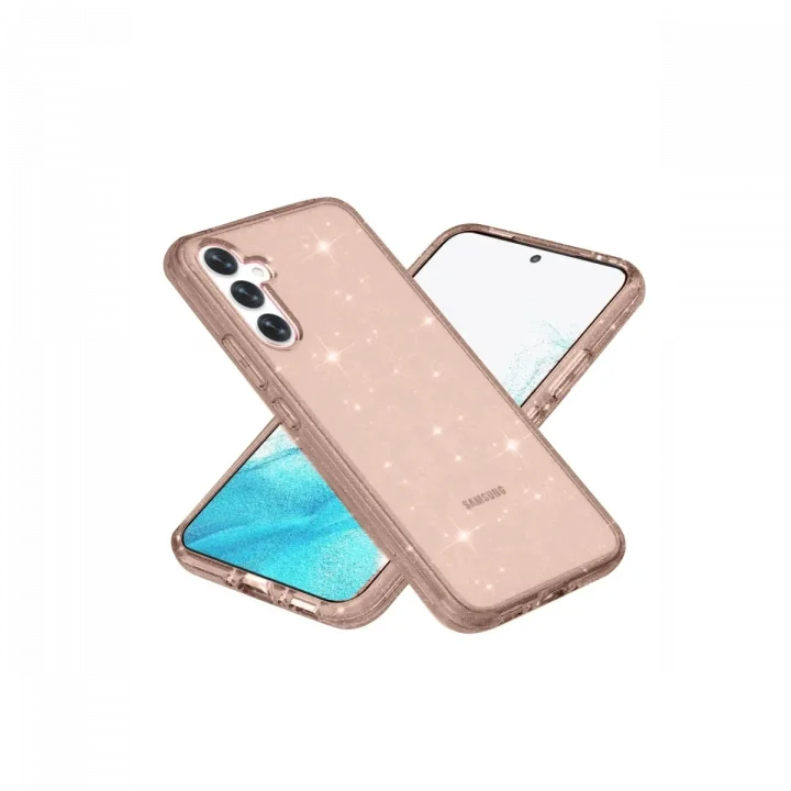 Mey İthalat®  Samsung Galaxy S23 Kılıf Star Magsafe Kapak - Turuncu