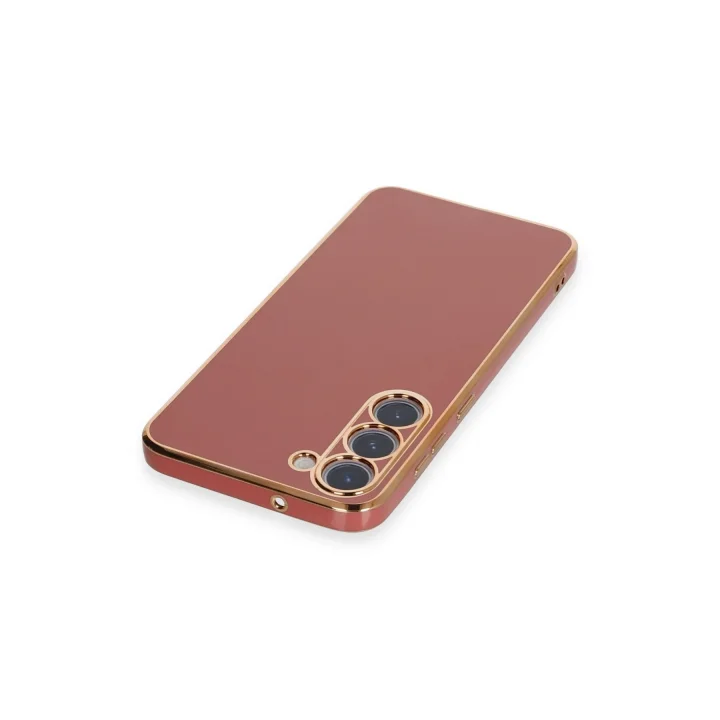 Mey İthalat®  Samsung Galaxy S23 Kılıf Volet Silikon - Kırmızı