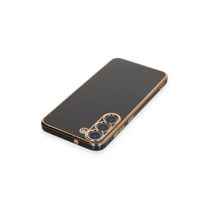 Mey İthalat®  Samsung Galaxy S23 Kılıf Volet Silikon - Siyah