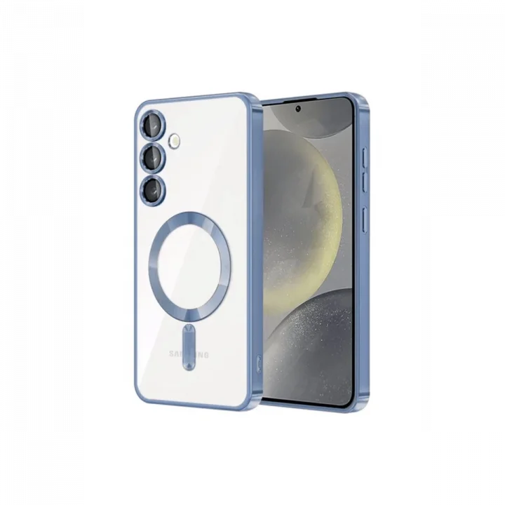 Mey İthalat®  Samsung Galaxy S23 Plus Kılıf Kross Magneticsafe Kapak - Sierra Blue