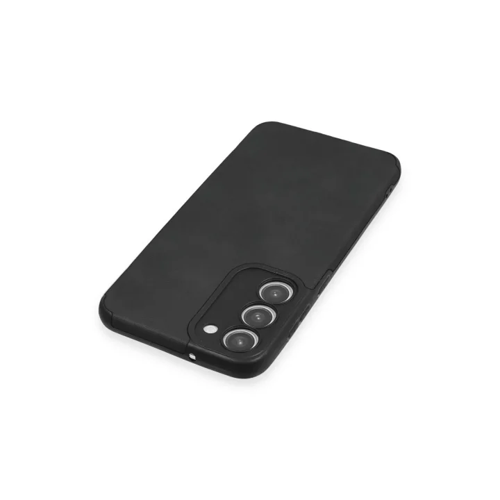 Mey İthalat®  Samsung Galaxy S23 Plus Kılıf Loop Deri Silikon - Siyah