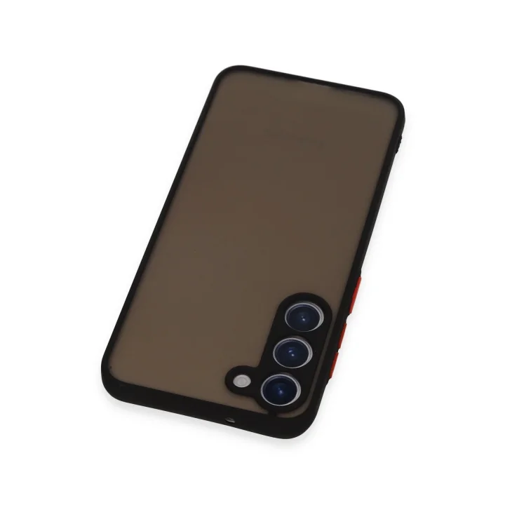 Mey İthalat®  Samsung Galaxy S23 Plus Kılıf Montreal Silikon Kapak - Siyah