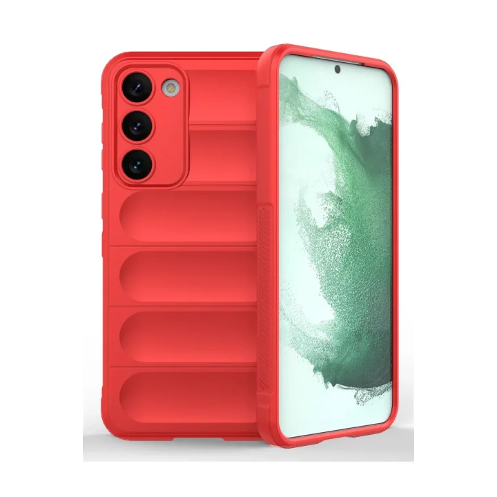 Mey İthalat®  Samsung Galaxy S23 Plus Kılıf Optimum Silikon - Kırmızı