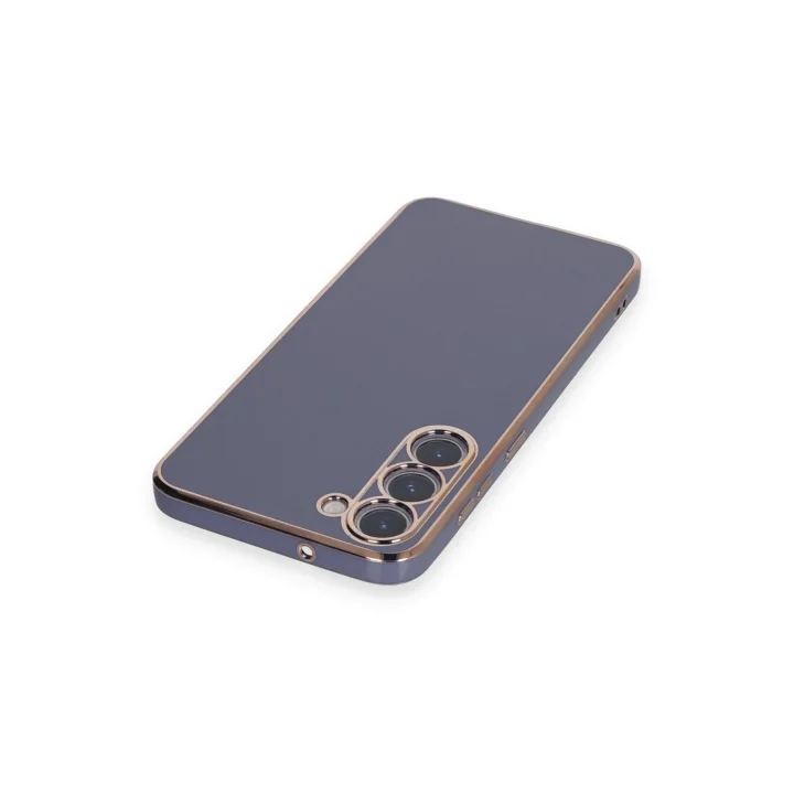 Mey İthalat®  Samsung Galaxy S23 Plus Kılıf Volet Silikon - Mavi