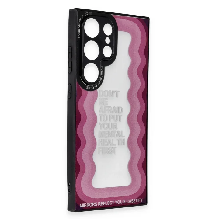 Mey İthalat®  Samsung Galaxy S23 Ultra Kılıf Mirror Desenli Kapak - Mirror - 11