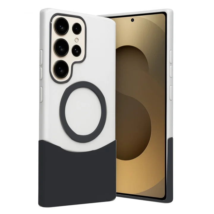 Mey İthalat®  Samsung Galaxy S23 Ultra Velar Magsafe Kapak - Siyah