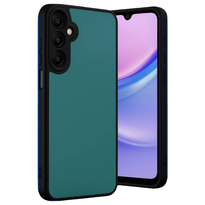 Mey İthalat®  Samsung Galaxy S24 FE Kılıf Aras Deri Kapak - Açık Yeşil