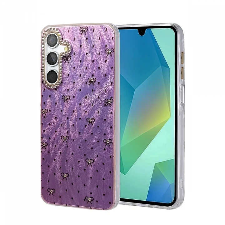 Mey İthalat®  Samsung Galaxy S24 FE Kılıf Blade Aynalı Desenli Kapak - Desen 2