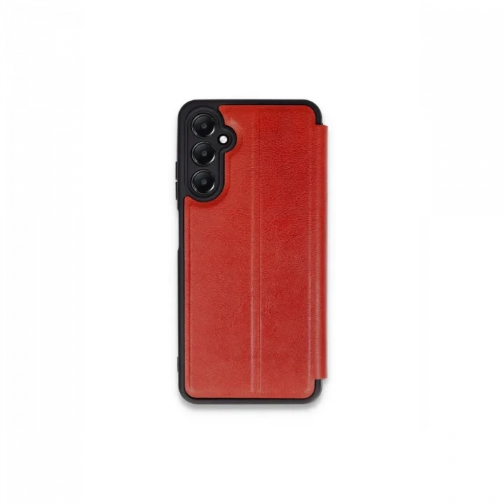 Mey İthalat®  Samsung Galaxy S24 FE Kılıf Flip Cover - Kırmızı