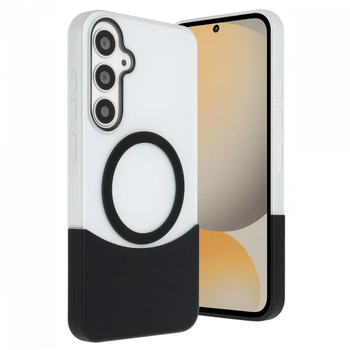 Mey İthalat®  Samsung Galaxy S24 FE Velar Magsafe Kapak - Siyah