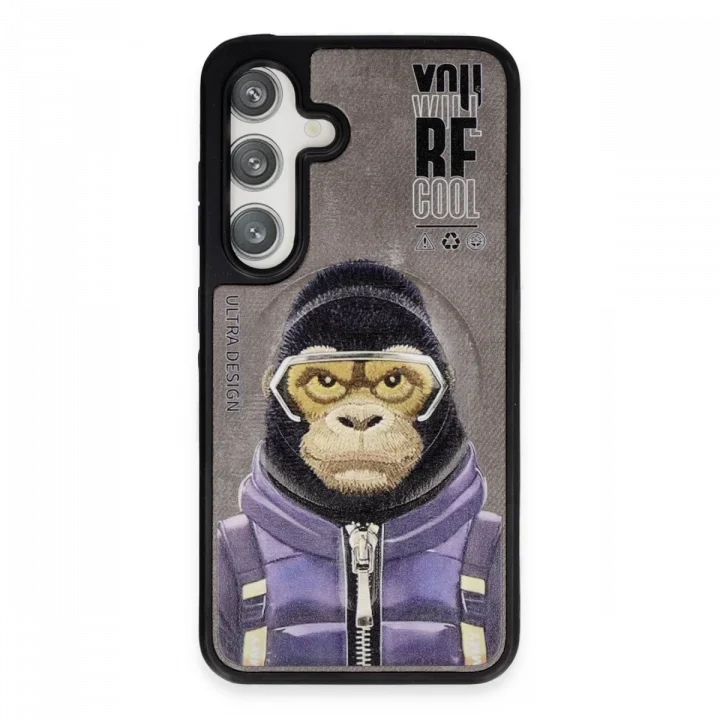 Mey İthalat®  Samsung Galaxy S24 Fun Magsafe Kapak - Natural Grey