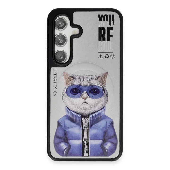 Mey İthalat®  Samsung Galaxy S24 Fun Magsafe Kapak - Titan Gri-2