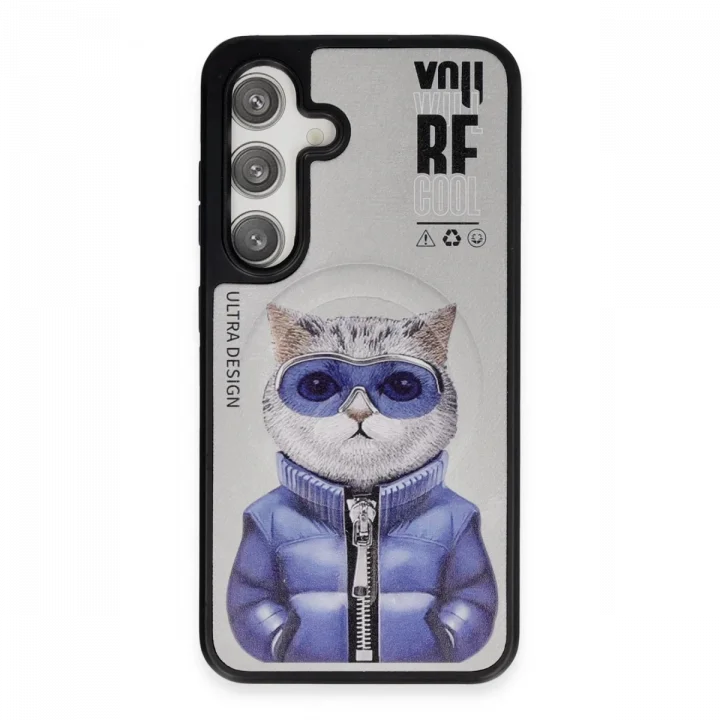 Mey İthalat®  Samsung Galaxy S24 Fun Magsafe Kapak - Titan Gri-2