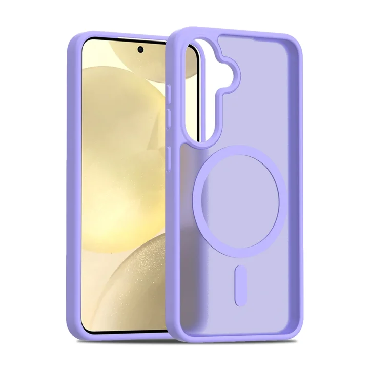 Mey İthalat®  Samsung Galaxy S24 Jota Magsafe Kapak - Lila