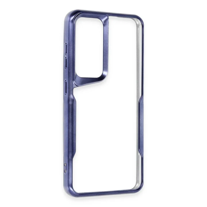 Mey İthalat®  Samsung Galaxy S24 Kılıf Boyi Silikon Kapak - Lacivert