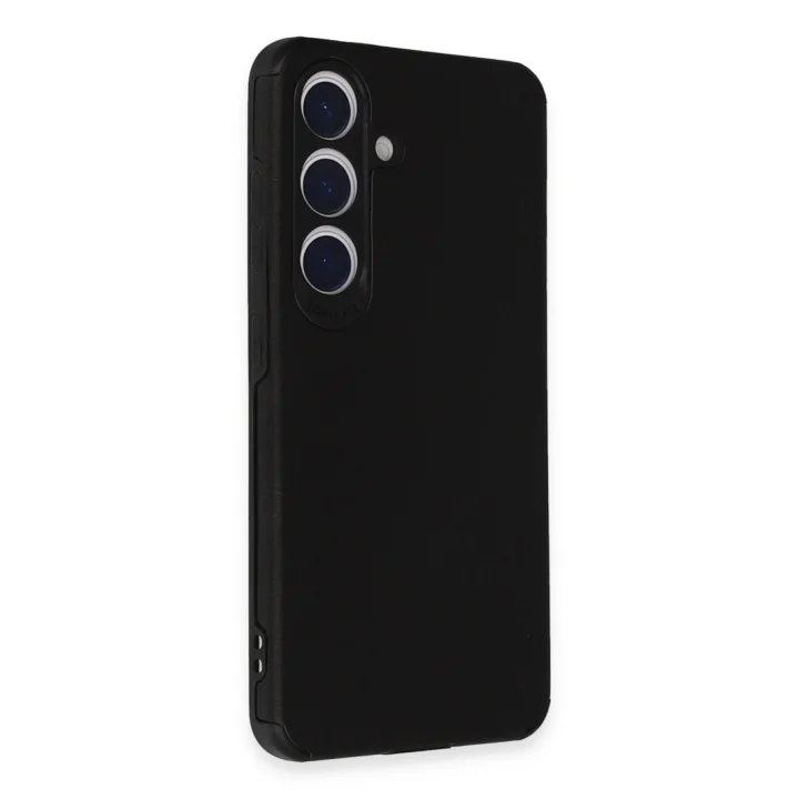 Mey İthalat®  Samsung Galaxy S24 Kılıf Loop Deri Silikon - Siyah