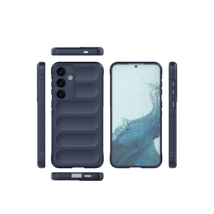 Mey İthalat®  Samsung Galaxy S24 Kılıf Optimum Silikon - Lacivert