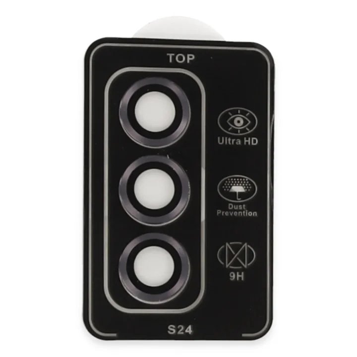 Mey İthalat®  Samsung Galaxy S24 PVD Metal Kamera Lens - Derin Mor