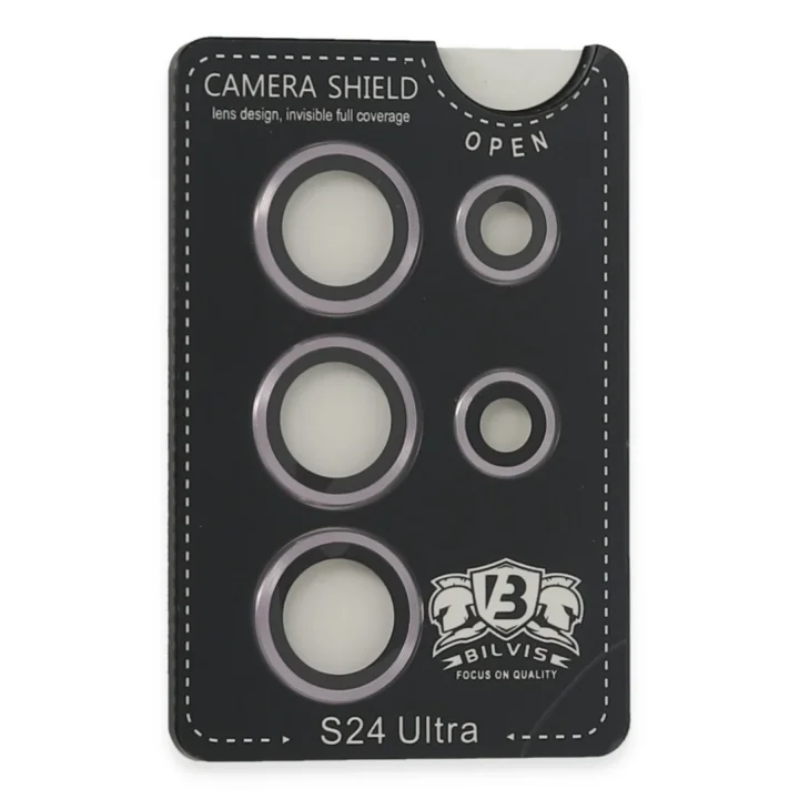 Mey İthalat®  Samsung Galaxy S24 Ultra Bilvis Titan Kamera Lens - Derin Mor