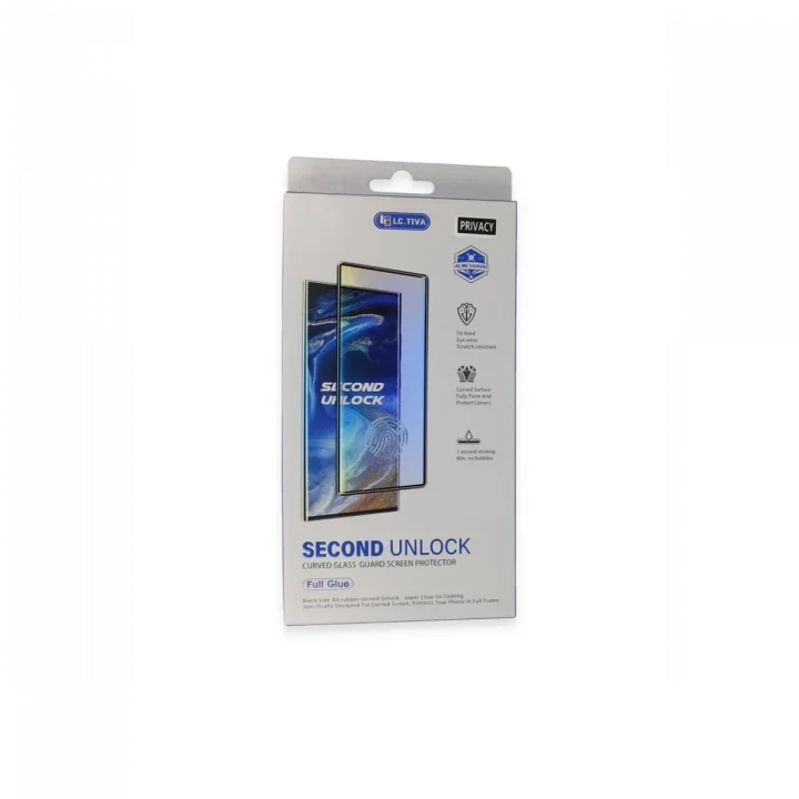 Mey İthalat®  Samsung Galaxy S24 Ultra Durable Full Glue Curved Hayalet Cam