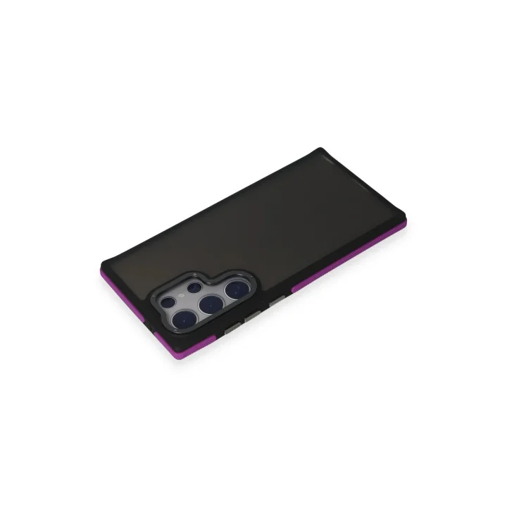 Mey İthalat®  Samsung Galaxy S24 Ultra Harvel Kapak - Derin Mor