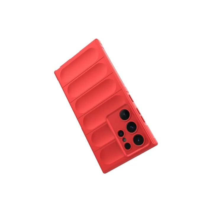 Mey İthalat®  Samsung Galaxy S24 Ultra Kılıf Optimum Silikon - Kırmızı