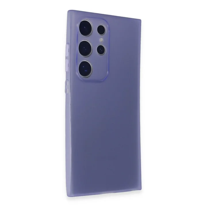 Mey İthalat®  Samsung Galaxy S24 Ultra Kılıf Puma Silikon - Mor