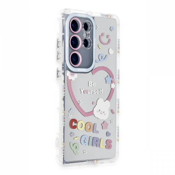Mey İthalat®  Samsung Galaxy S24 Ultra Kılıf Reflexion Desenli Kapak - Desen 1