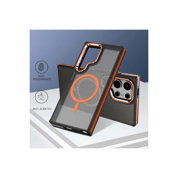 Mey İthalat®  Samsung Galaxy S24 Winner Magsafe Kapak - Derin Mor