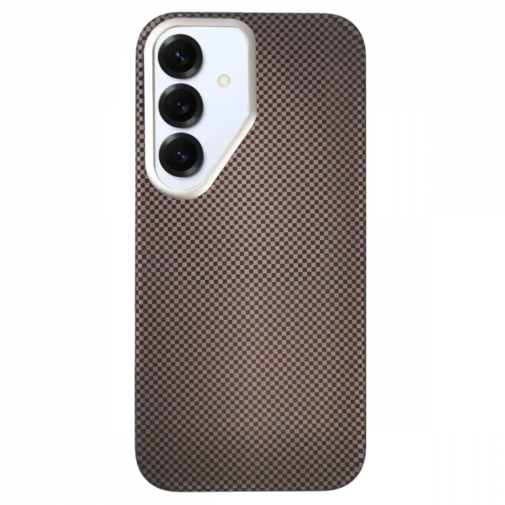 Mey İthalat®  Samsung Galaxy S25 Besa Magsafe Kapak - Natural Grey