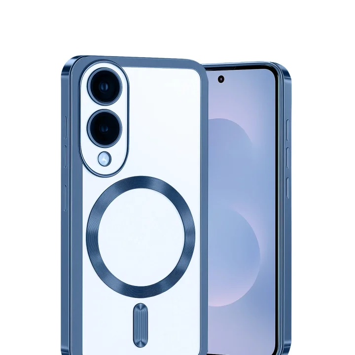 Mey İthalat®  Samsung Galaxy S25 Edge Kross Magneticsafe Kapak - Sierra Blue