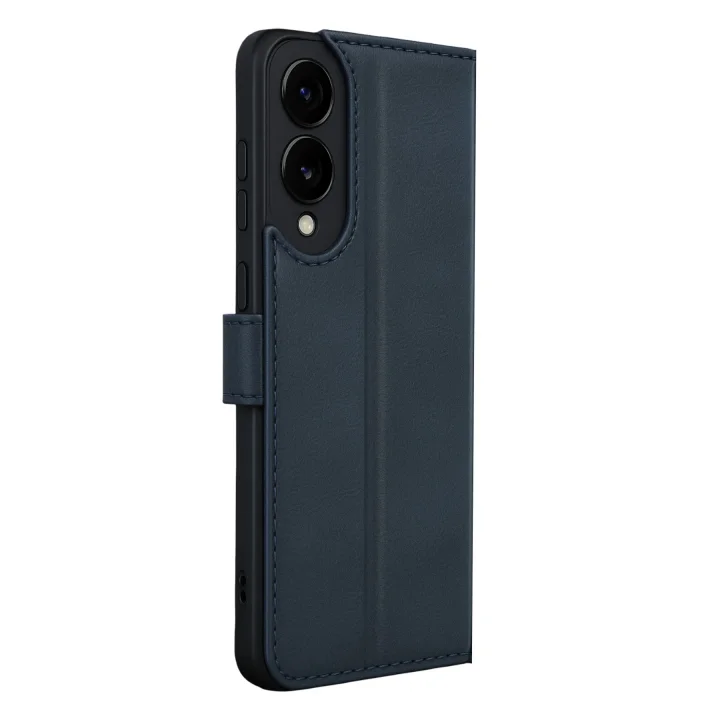 Mey İthalat®  Samsung Galaxy S25 Edge Trend S Plus Kapaklı Kılıf - Lacivert