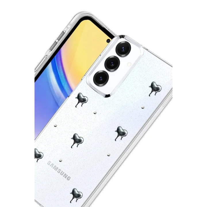 Mey İthalat®  Samsung Galaxy S25 FE Fiyonk Desenli Kapak - Desen 1
