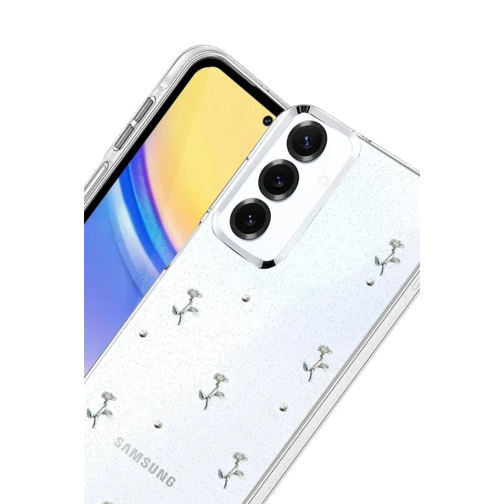 Mey İthalat®  Samsung Galaxy S25 FE Fiyonk Desenli Kapak - Desen 4